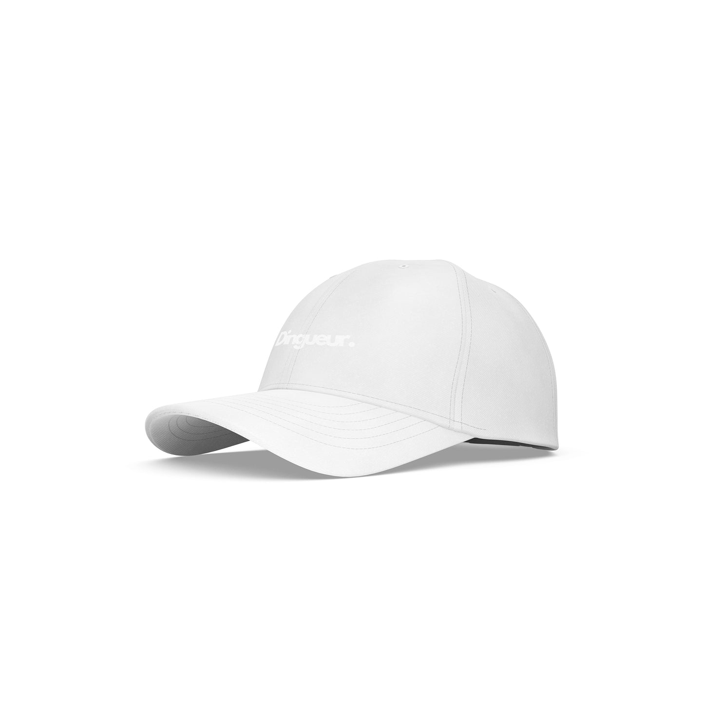 dingueur dad hat white